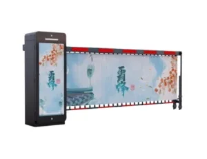 barrier quảng cáo DS-211G, barie màn hình LED, barrier kết hợp quảng cáo, cổng barie thông minh, barrier quảng cáo LED, barrier tự động DS-211G