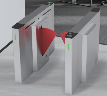cong xoay an ninh flap barrier zkteco fbl500 1