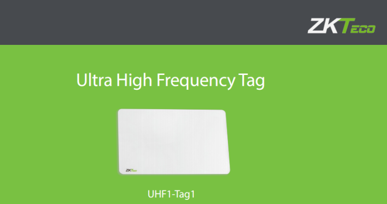 the tu uhf zkteco uhf1 tag1 2