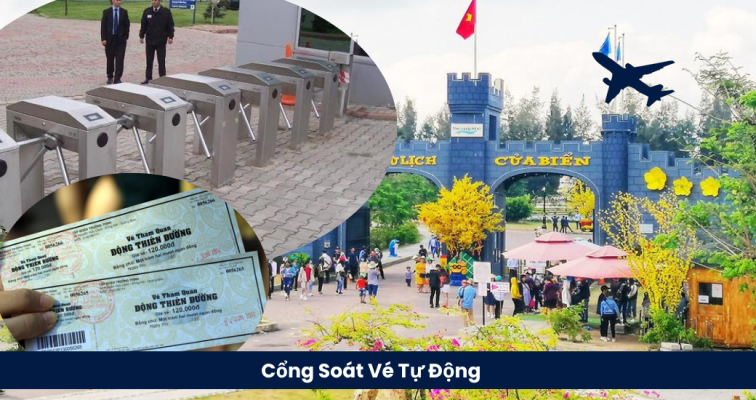 Tìm hiểu hệ thống cổng soát vé tự động sử dụng mã QR, tripod 3 càng, swing gate cho khu du lịch và khu vui chơi. Tăng tốc độ kiểm soát, giảm chi phí, nâng cao trải nghiệm.
