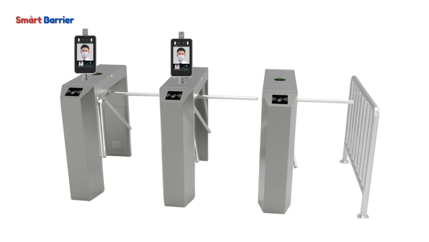 Hệ thống cổng soát vé bể bơi sử dụng Faceid