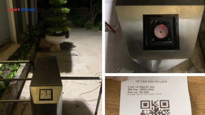 ứng dụng thực tế cổng soát vé sử dụng qr code