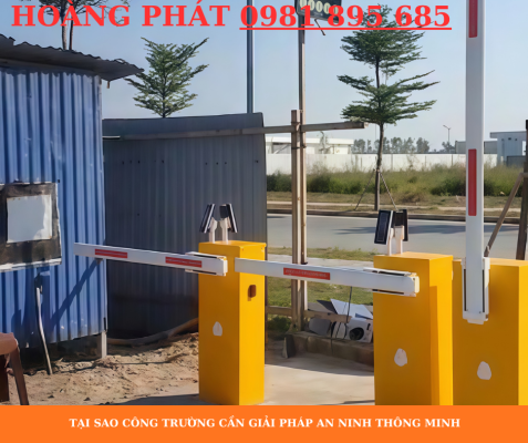 cổng barie cho công trình