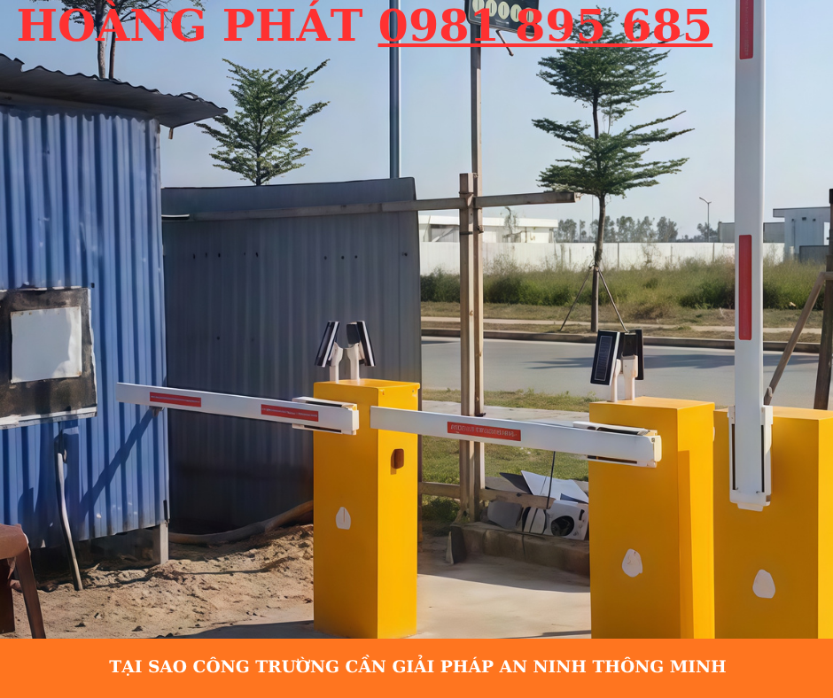 cổng barie cho công trình