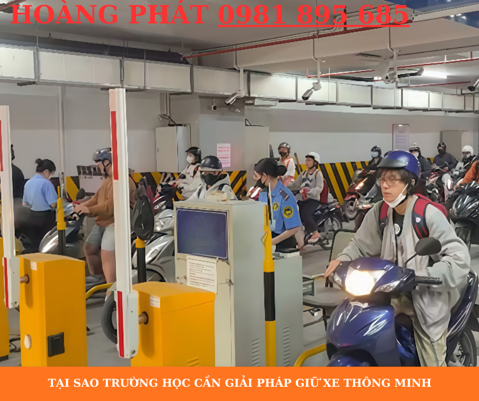 lắp barie cho trường học