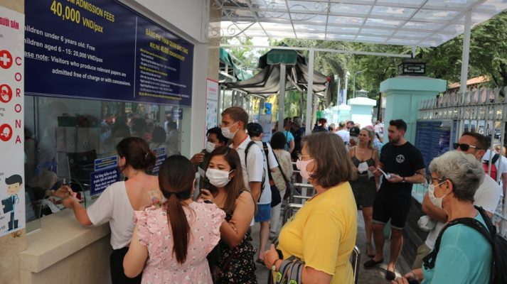 cổng soát vé công viên