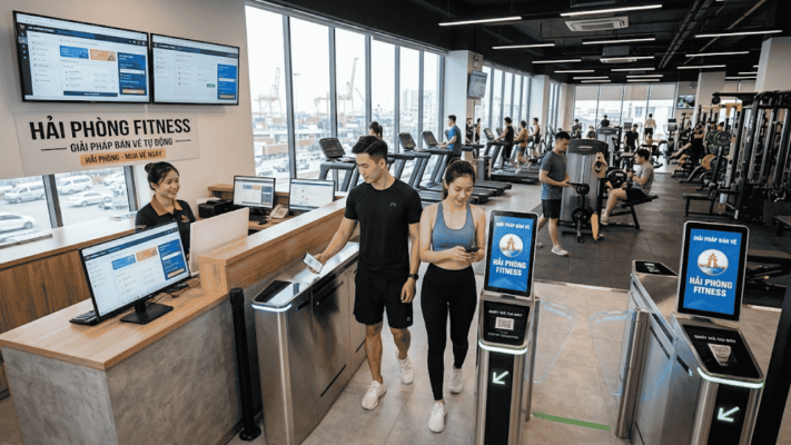 Giải Pháp Bán Vé Phòng Gym Hải Phòng: Chống Tập Chui, Quản Lý Từ Xa Đột Phá 8 phòng gym tại hải phòng